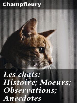 cover image of Les chats